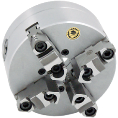 Токарный самоцентрирующий спиральный патрон четырехкулачковый, цилиндрическое крепление DIN 6350, 3705 3705-630